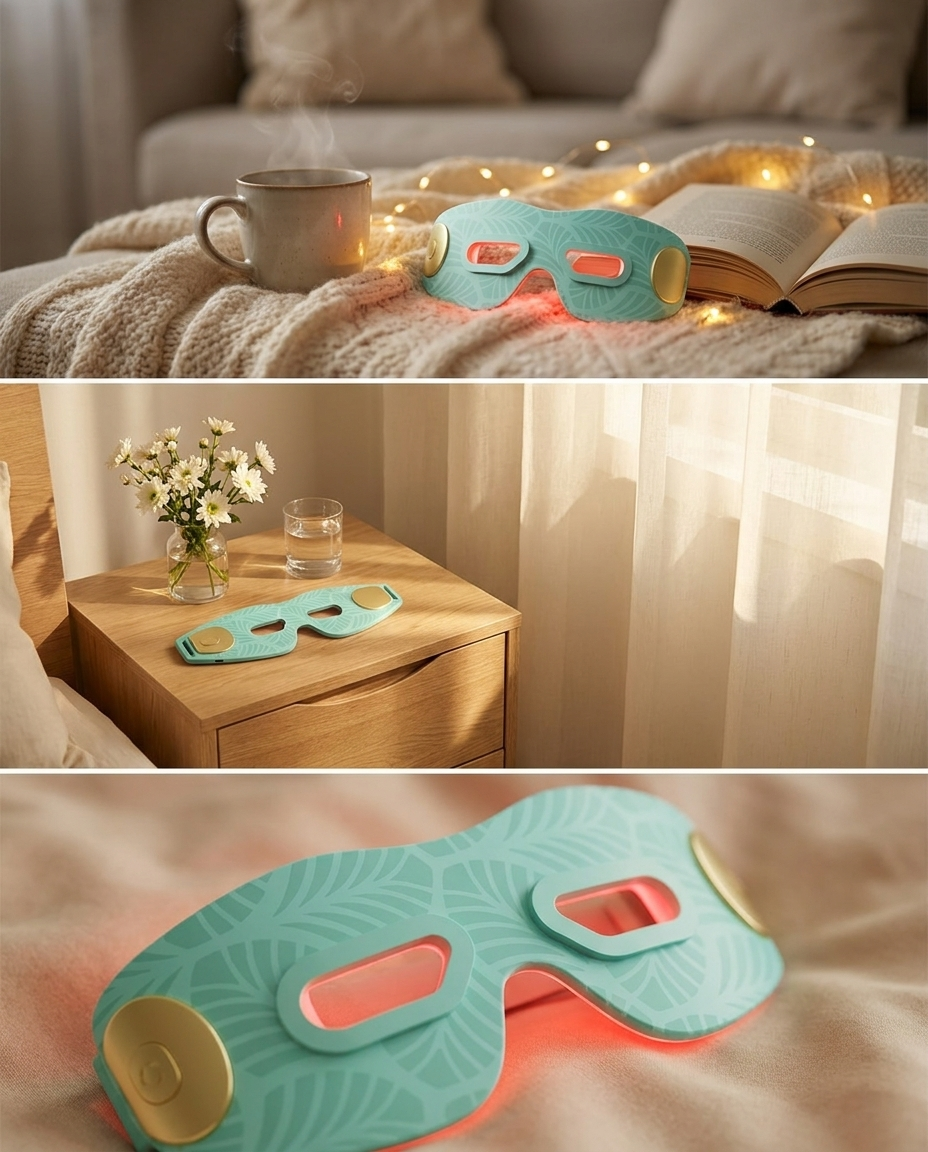 ChipNova M6 LED Light Therapy Eye Mask